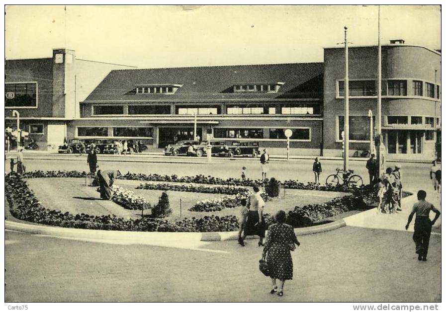 BELGIQUE - BLANKENBERGE - La Gare - Het Station - Blankenberge