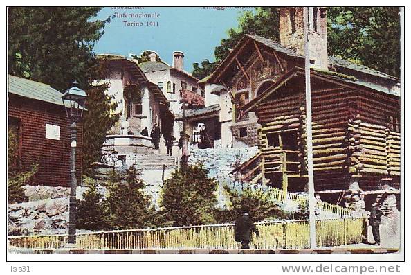 Italie - P578 - Piemonte - Torino - Turin - Esposizione Internazionale 1911  - état - Expositions