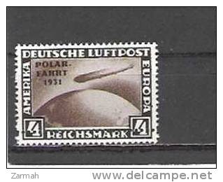 Reich Poste Aérienne N°42C Neuf ** Avec Erreur De Perforation (reproduction) - Variétés & Curiosités