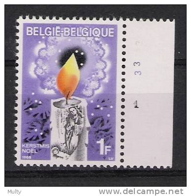 Belgie OCB 1478 (**) Met Plaatnummer 1. - 1961-1970