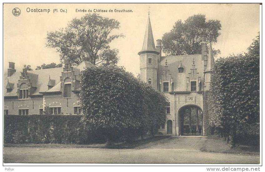 Pk  Kasteel  Château  De Gruuthuse OOSTCAMP  OOSTKAMP Environs De BRUGES BRUGGE - Oostkamp