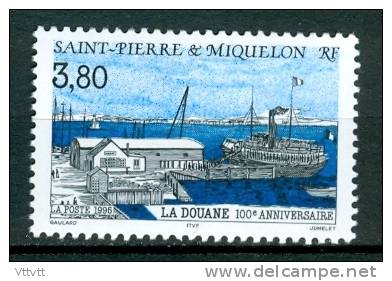 SAINT-PIERRE-ET-MIQUELON, 1996, N° 636** (Yvert Et Tellier) Batiment Public, La Douane - Unused Stamps