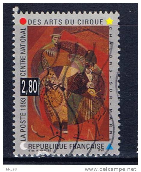 F Frankreich 1993 Mi 2979 Zentrum Für Zirkuskunst - Gebraucht