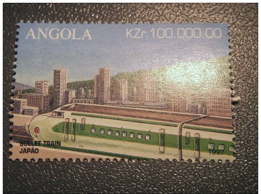 ANGOLA, 1997 100000Nkz MNH Trains - Angola