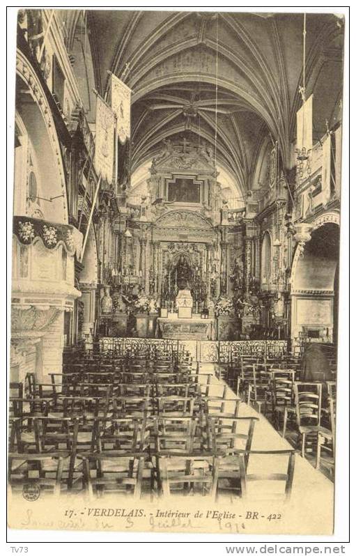 CpE0985 - VERDELAIS - Intérieur De L´Eglise - (33 - Gironde) - Verdelais