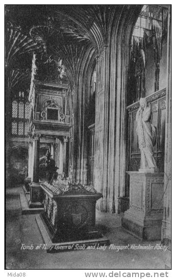 ANGLETERRE. LONDON. WESTMINSTER ABBEY.TOMB OF MARY QUEEN OF SCOTS AND LADY MARGARET. - Westminster Abbey