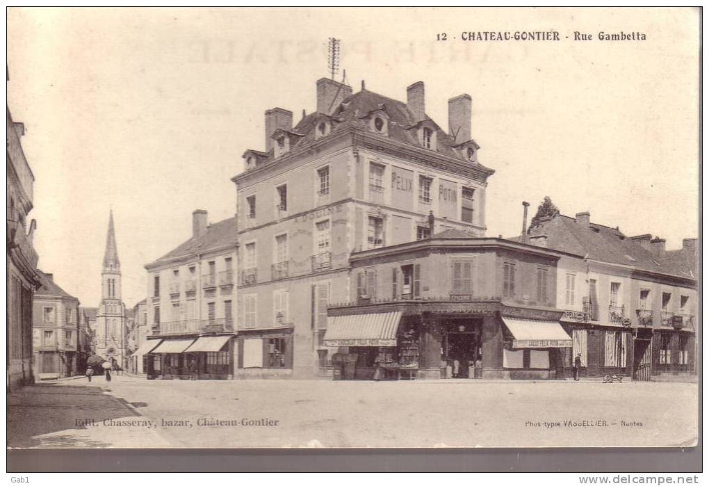 53 --- Chateau - Gontier --- Rue Gambetta - Chateau Gontier