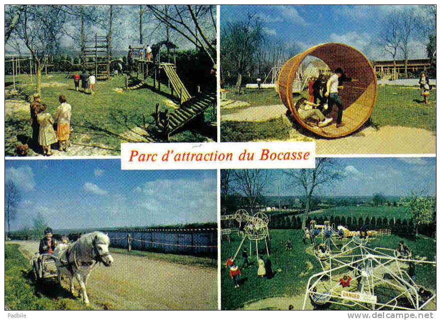 Carte Postale 76. Clères  Attractions Dans Le  Parc Du Bocasse Trés  Beau Plan - Clères