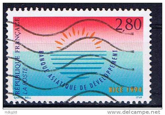 F Frankreich 1994 Mi 3027 Asiatische Entwicklungsbank - Gebraucht