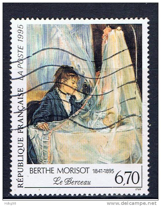 F Frankreich 1995 Mi 3114 Morisot, Die Wiege - Gebraucht