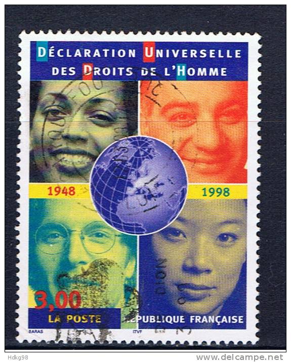 F Frankreich 1998 Mi 3351 Erklärung Der Menschenrechte - Gebraucht