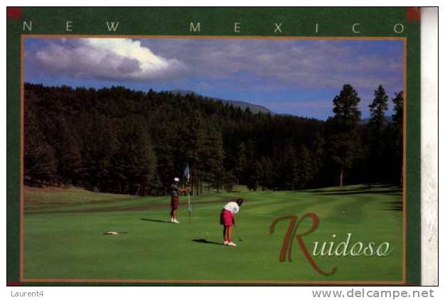 3 Carte De Golf - 3 Golf Postcard - Golf