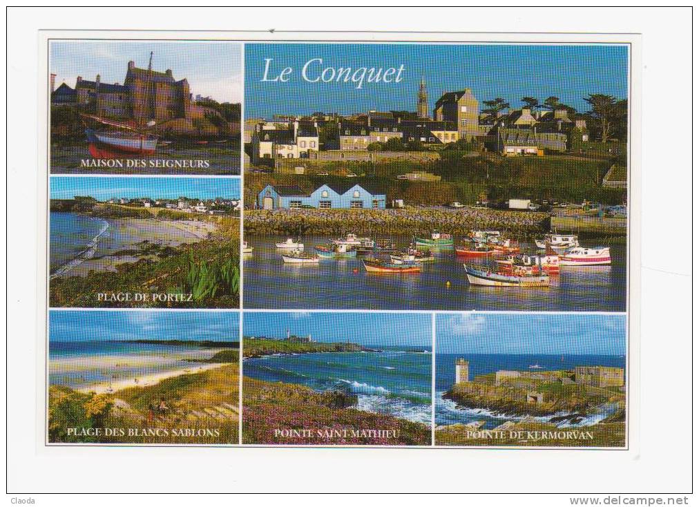 4956 CP LE CONQUET (Multi Vues - Phare - Port  Etc...). - Le Conquet