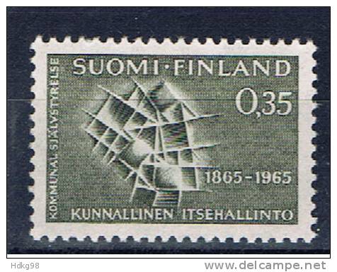 FIN Finnland 1965 Mi 595** Kommunale Selbstverwaltung - Ongebruikt