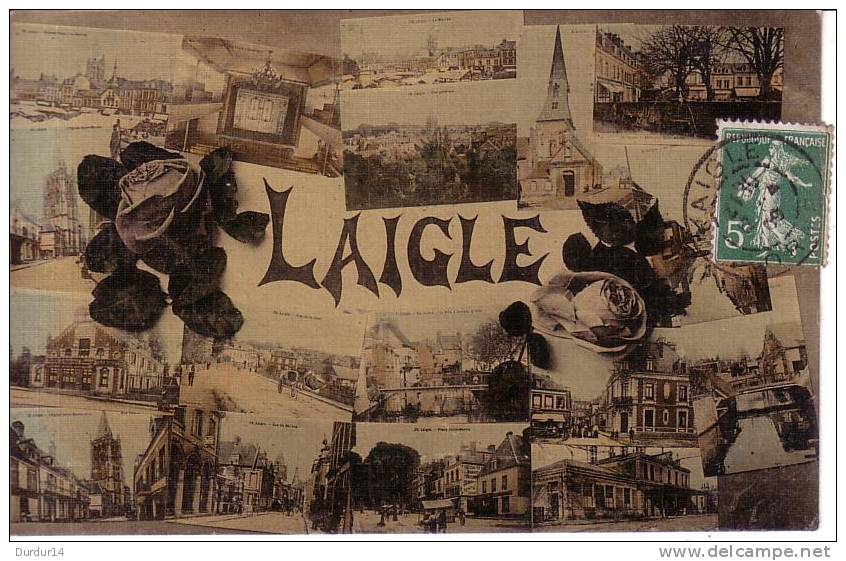 LAIGLE (Orne).   (Multi-Vues / Carte Toilée) - L'Aigle