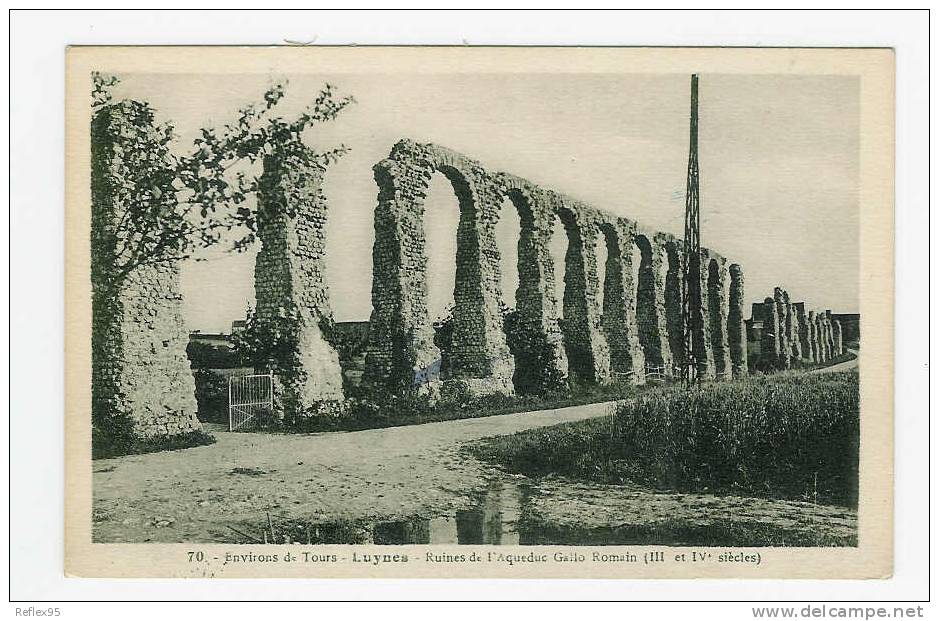 LUYNES - Ruines De L'Aqueduc Gallo-Romain (architecture) - Luynes