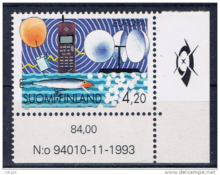 FIN Finnland 1994 Mi 1249** EUROPA - Unused Stamps