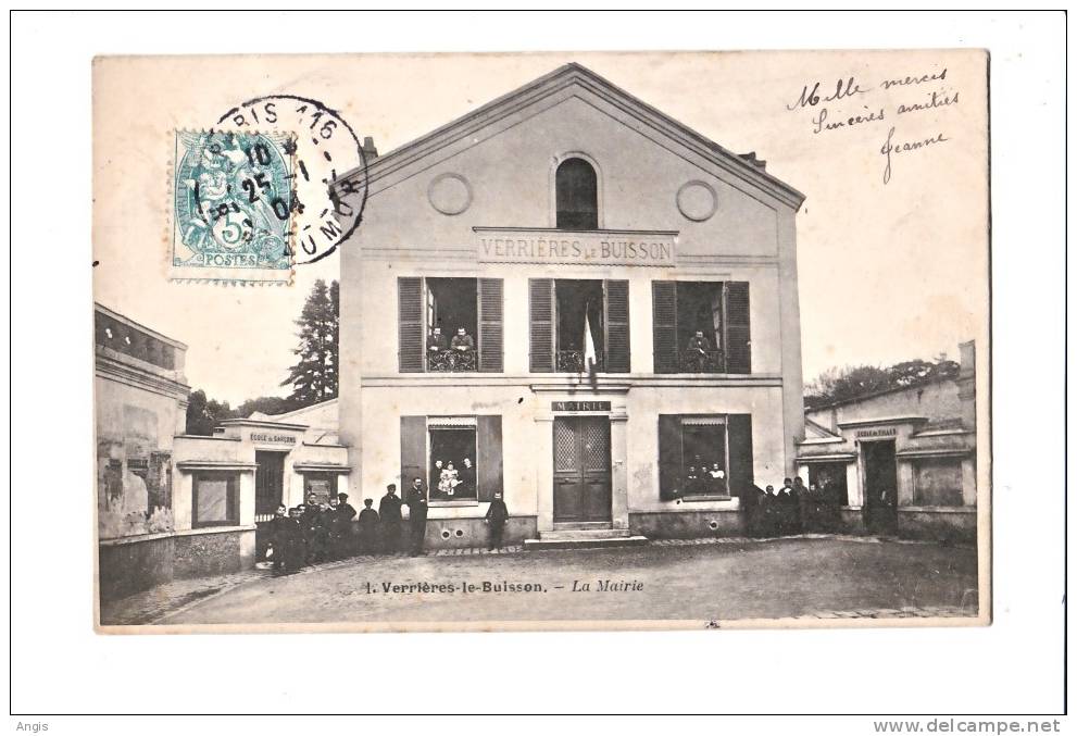 CPA---91----VERRIERES-le-BUISSON-----MAIRIE - Verrieres Le Buisson