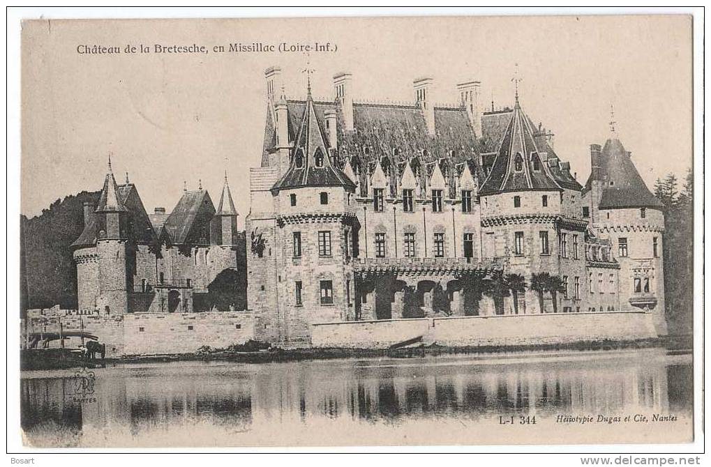 CPA France 44.Château De La Bretesche,en Missilac. N°344 - Missillac