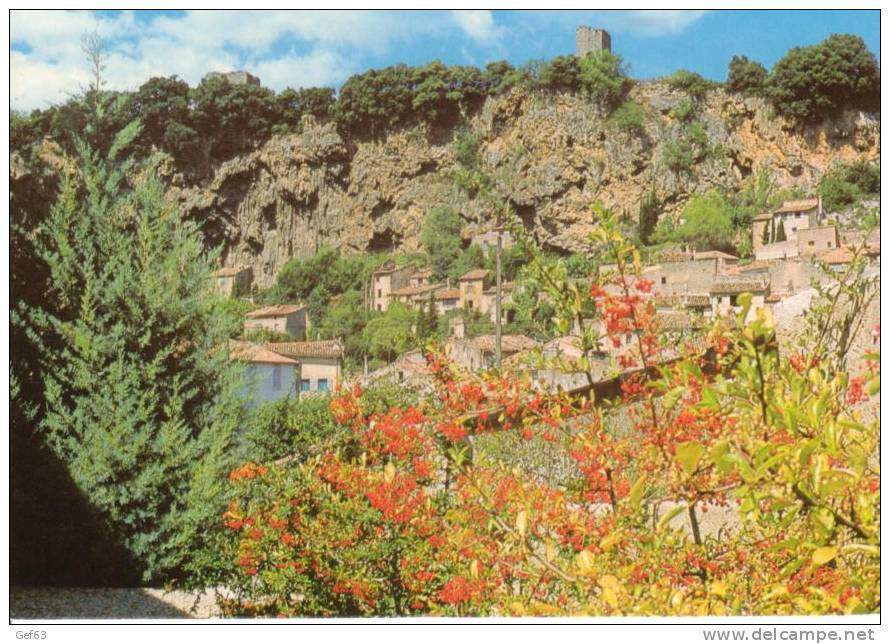 Cotignac - La Falaise Surplombant Le Village D´ Une Hauteur De 80 Mètres (1980) - Cotignac