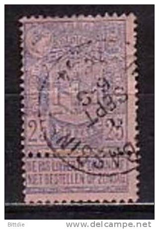 Belgien  63 , O  (H 214)* - 1894-1896 Tentoonstellingen