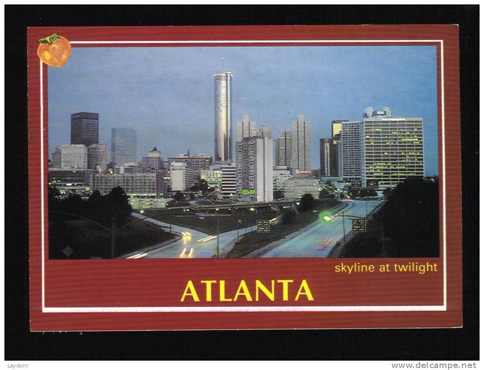 Atlanta - Skyline At Twilinght - Atlanta