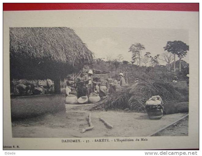 Sakete Expedition Du Mais Corn - Dahomey