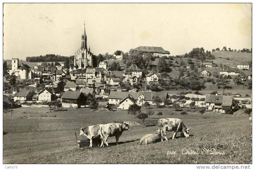 SUISSE - Châtel St-Denis - Châtel-Saint-Denis