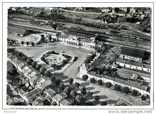 Cpsm MARMANDE Quartier De La Gare -vue Sur Les Voies Ferrées- CIM N°83 - Marmande