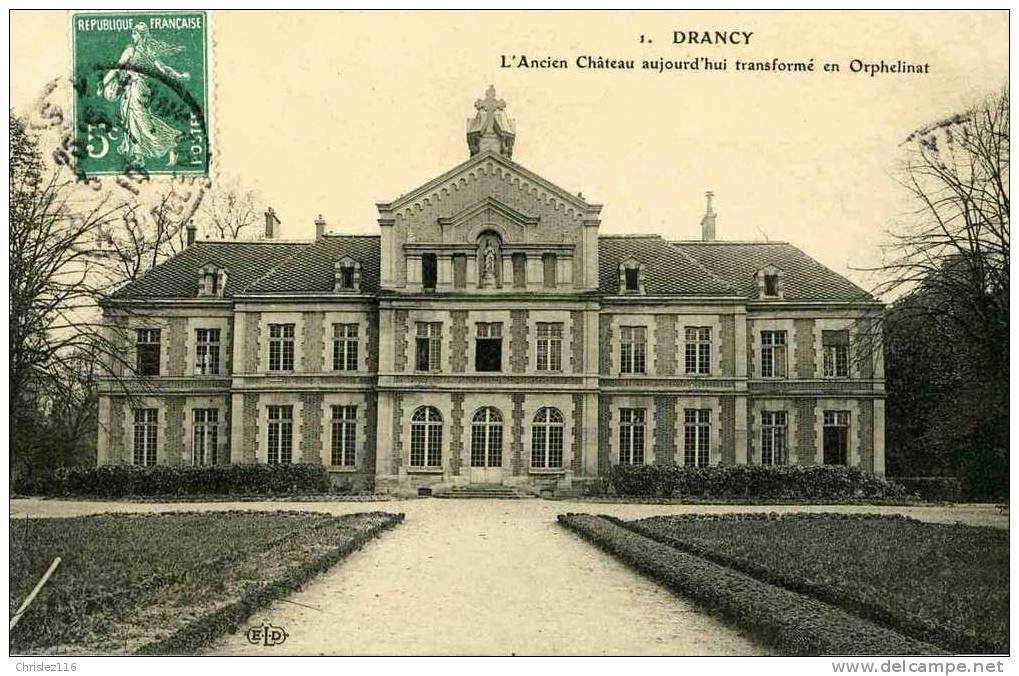 93 DRANCY Ancien Château   1910 - Drancy