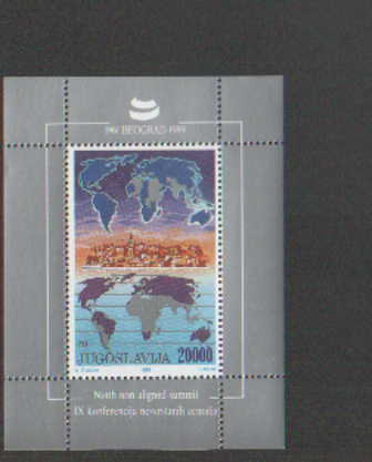 Joegoslavie Yougoslavie Yvertnr Bloc 35 *** MNH Cote 2,25 Euro - Blocks & Kleinbögen