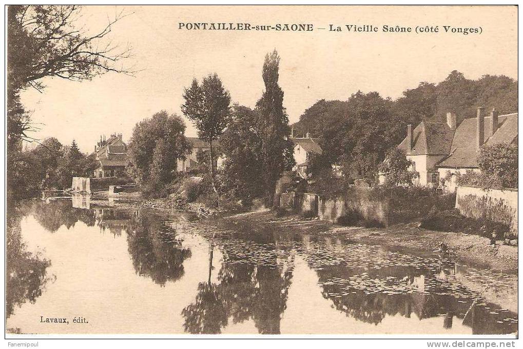 PONTAILLER-SUR-SAÔNE . La Vieille Saône (côté Vonges) - Autres & Non Classés