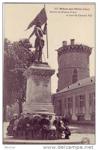 Statue De JEANNE-D´ARC MEHUN-sur-YEVRE CHER - Mehun-sur-Yèvre