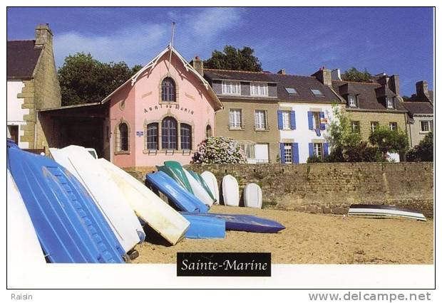 29 Combrit  Sainte-Marine  ( Sant Voran ) L'Abri  Du  Marin  Et  Le  Port   TBE - Combrit Ste-Marine