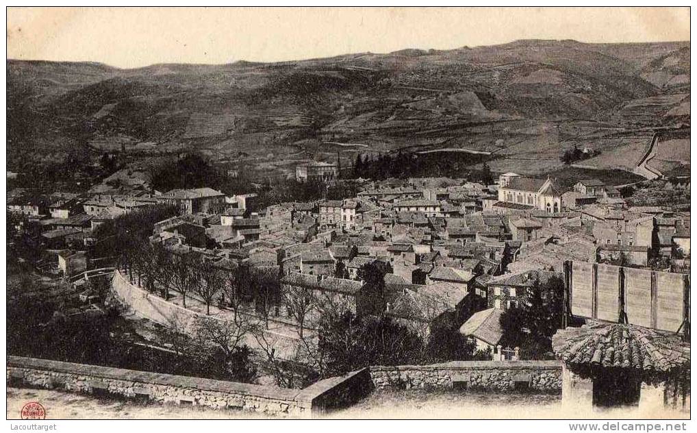 Vue Prise Du Château De Beauregard - Saint Péray