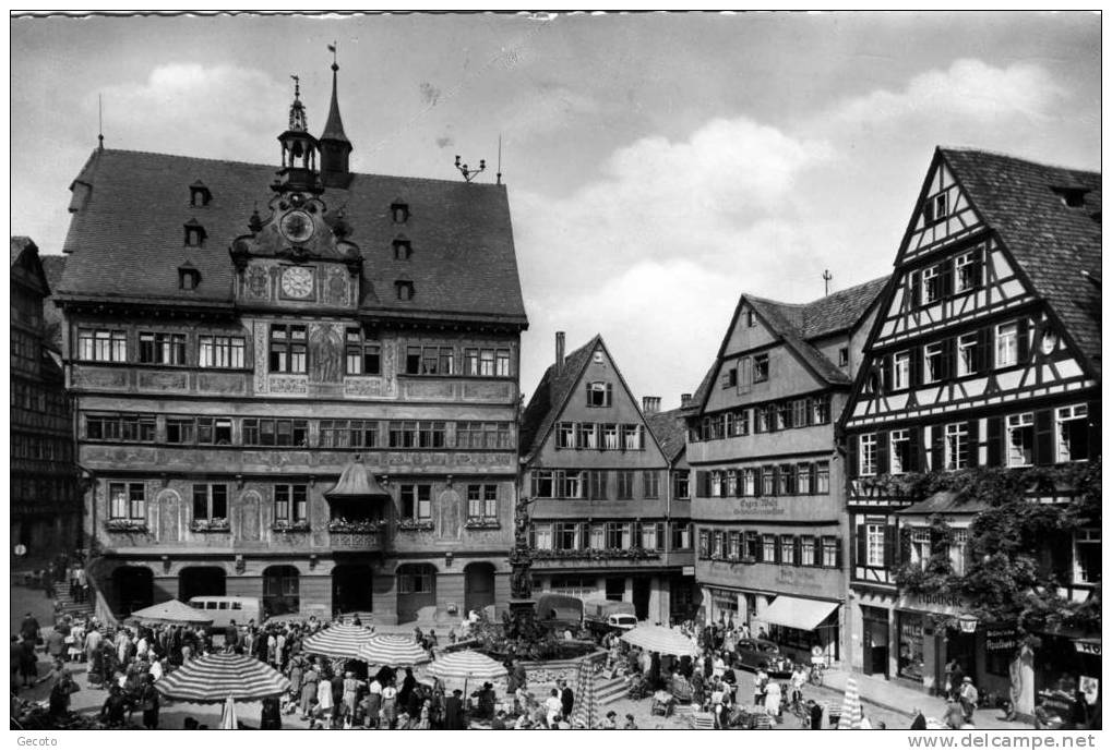 Marktplatz Mit Rathaus - Tuebingen