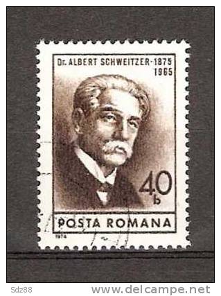 Roumanie  YT 2880  Centenaire De La Naissance Du Dr Schweitzer - Albert Schweitzer