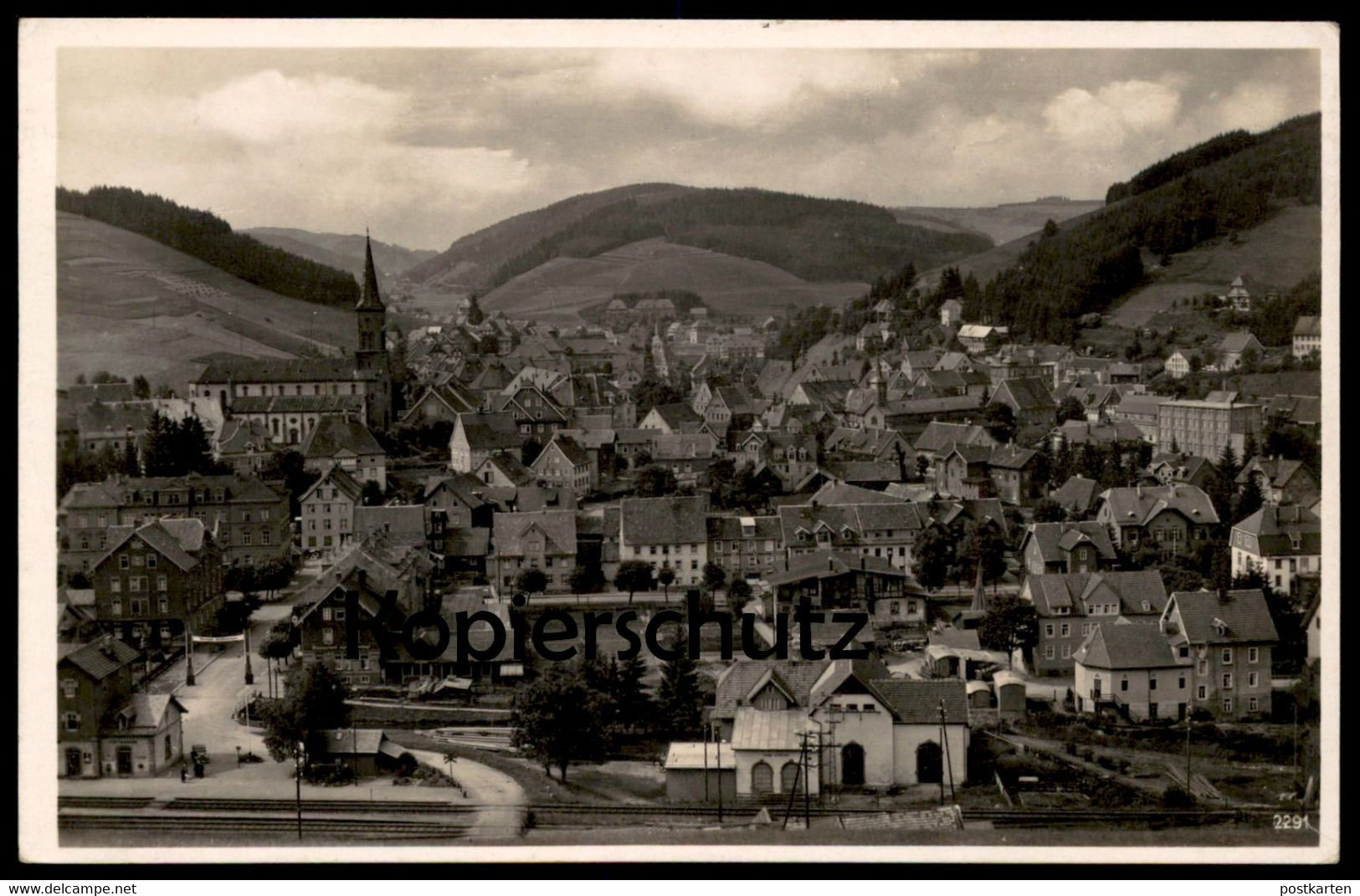 ALTE POSTKARTE FURTWANGEN SCHWARZWALD BAHNHOF BEFLAGGUNG FESTBOGEN Station Gare Cpa Postcard Ansichtskarte - Furtwangen