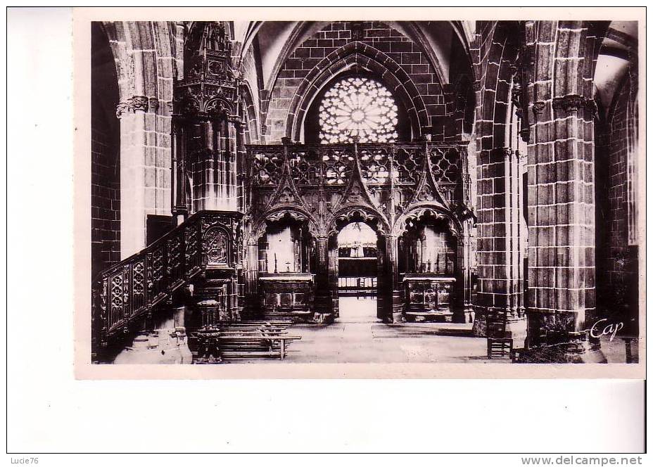 LE FOLGOET -  Intérieur De L´Eglise  - - Le Folgoët