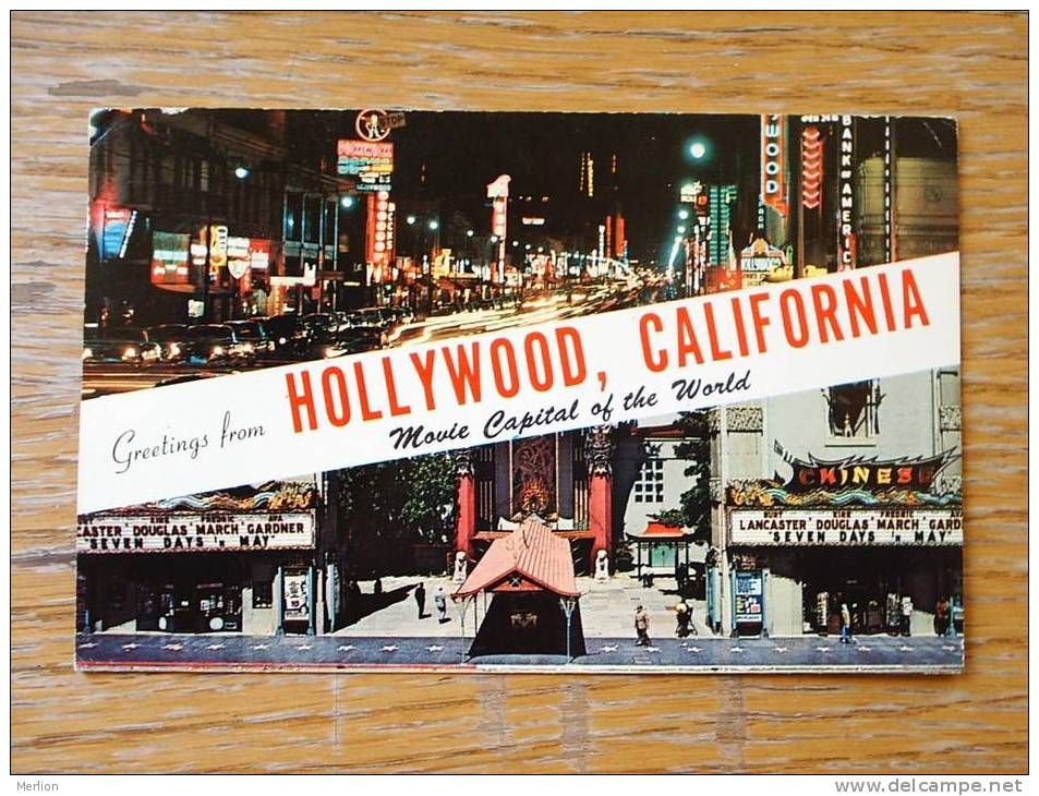 Holywood  - California     VF  PU 1968   D19745 - Los Angeles