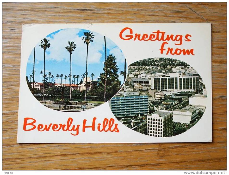 Beverly Hills - California     VF  PU 1970   D19746 - Los Angeles