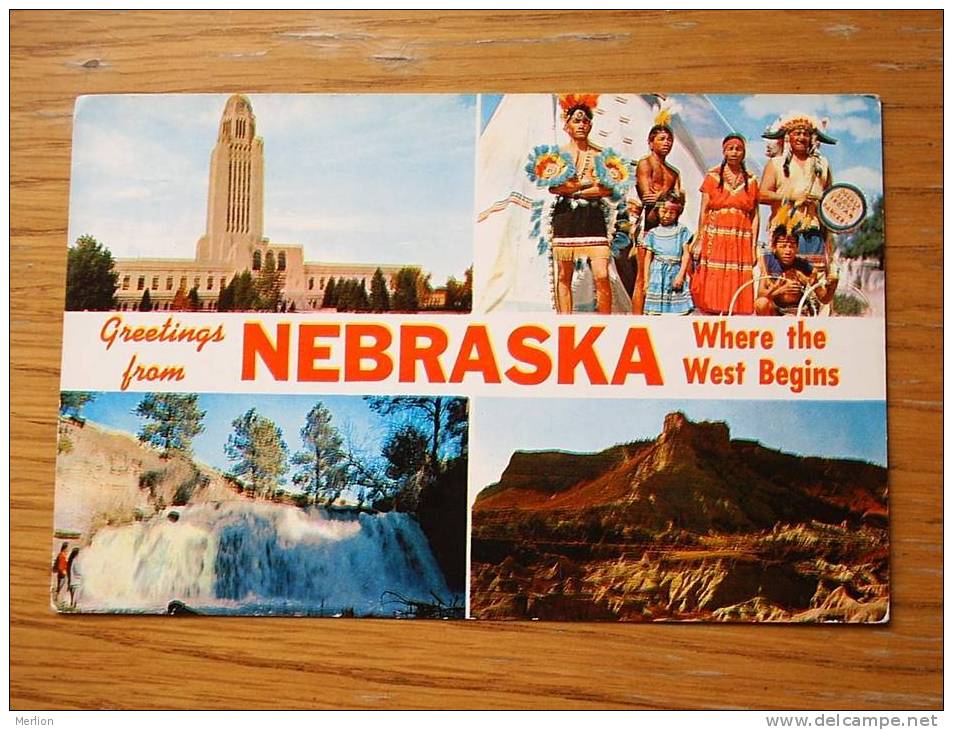 Nebraska Sioux Indians     VF  1960´s   D19749 - Other & Unclassified