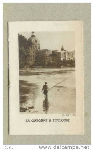 CALENDRIER 1958 LA GARONNE A TOULOUSE ET DOS Publicité PHARMACIE-intérieur Immatriculations Voitures Et Significations - Petit Format : 1941-60