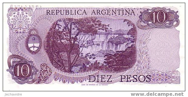 ARGENTINE   10 Pesos   Non Daté   Pick 295     ***** BILLET  NEUF ***** - Argentinien