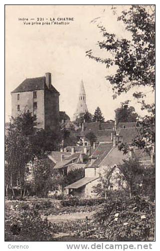 36   LA CHATRE   Vue Prise Près L Abbatoir   Circulée 1906 - La Chatre