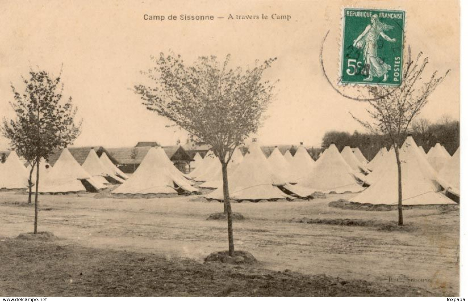 CAMP DE SISSONNE -13 cartes (dont 1 double)