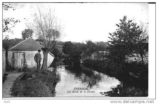 28Z81-EPE-9-  EPERNON - Les Bords De La Drouet - Lavoir - Epernon