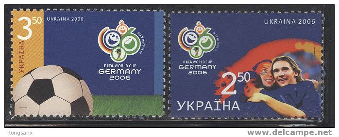 2006 UKRAINE SOCCER WORLD CUP 2V - 2006 – Deutschland