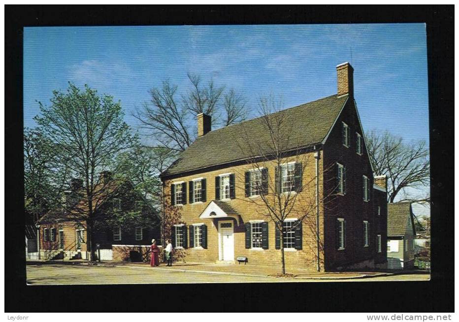 John Vogler House 1819 - Old Salem - Winston-Salem, North Carolina - Sonstige & Ohne Zuordnung