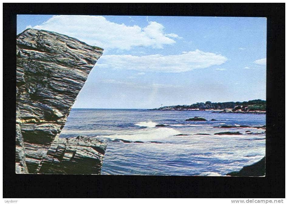 Looking Toward Portland Head, Coast Of Maine - Portland